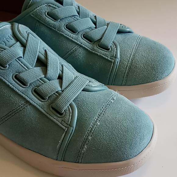 VONIC SNEAKERS ORTHOPEDIC ARCH JEAN SUEDE SZ5 - Picture 9 of 12